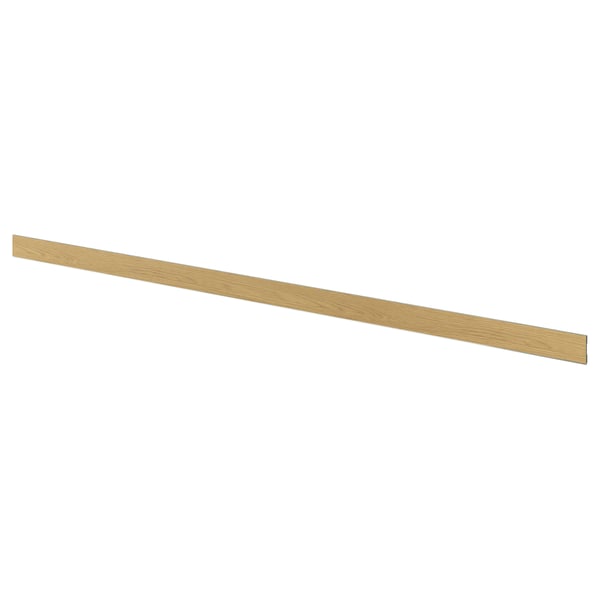 SINARP Holzsockel, beige, rechteckig, glatte Oberfläche.