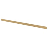SINARP Holzsockel, beige, rechteckig, glatte Oberfläche.