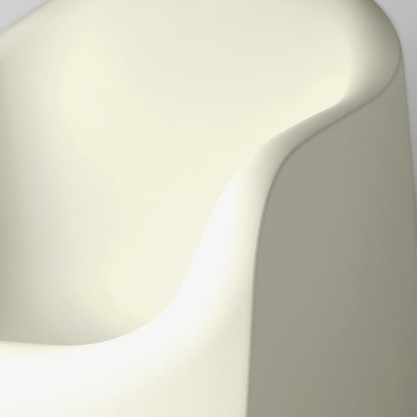 Mods weißer Outdoor-Sessel Detail schlankes Design Komfort entleert schnell langlebige Materialien