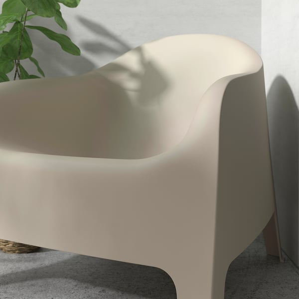 SKARPÖ Sessel/außen, beige