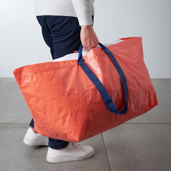 SLUKIS Tasche groß - orange - IKEA Österreich