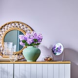 SMYCKA Kunstblumenstrauß, drinnen/draußen/lila, 36 cm