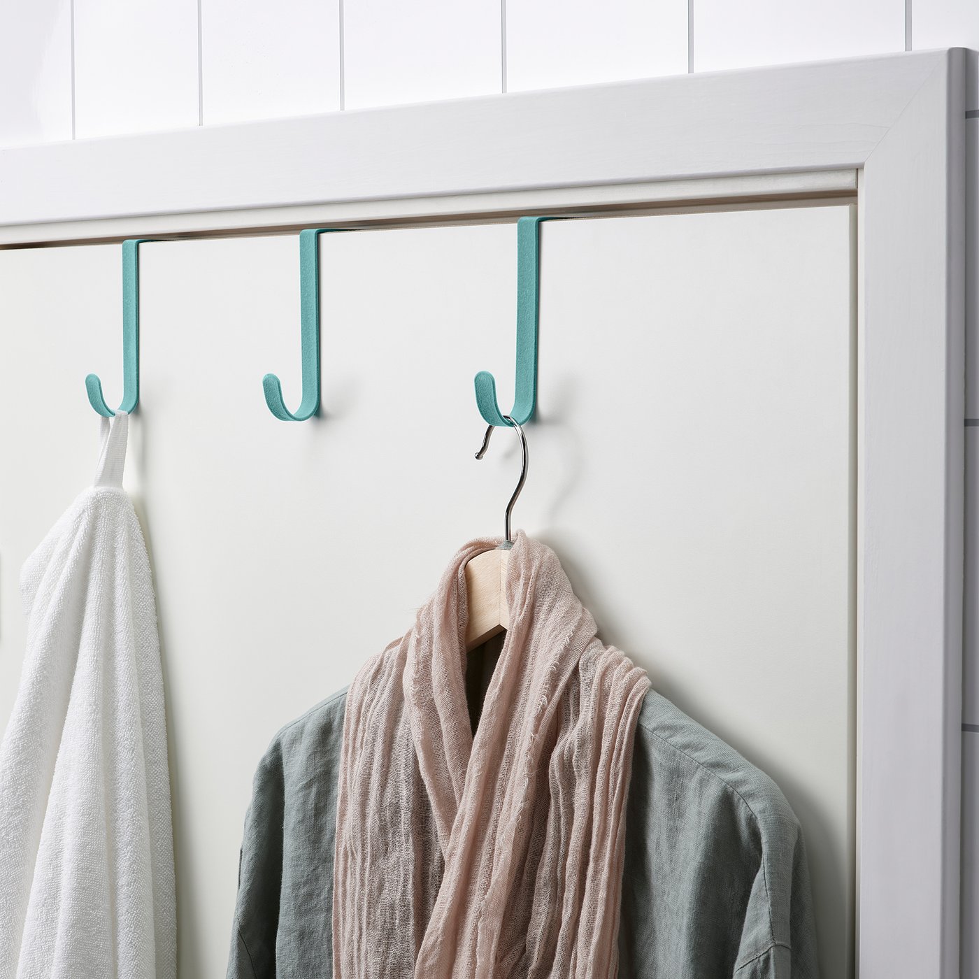 SNYGGING Aufhänger für Tür, türkis - IKEA Österreich