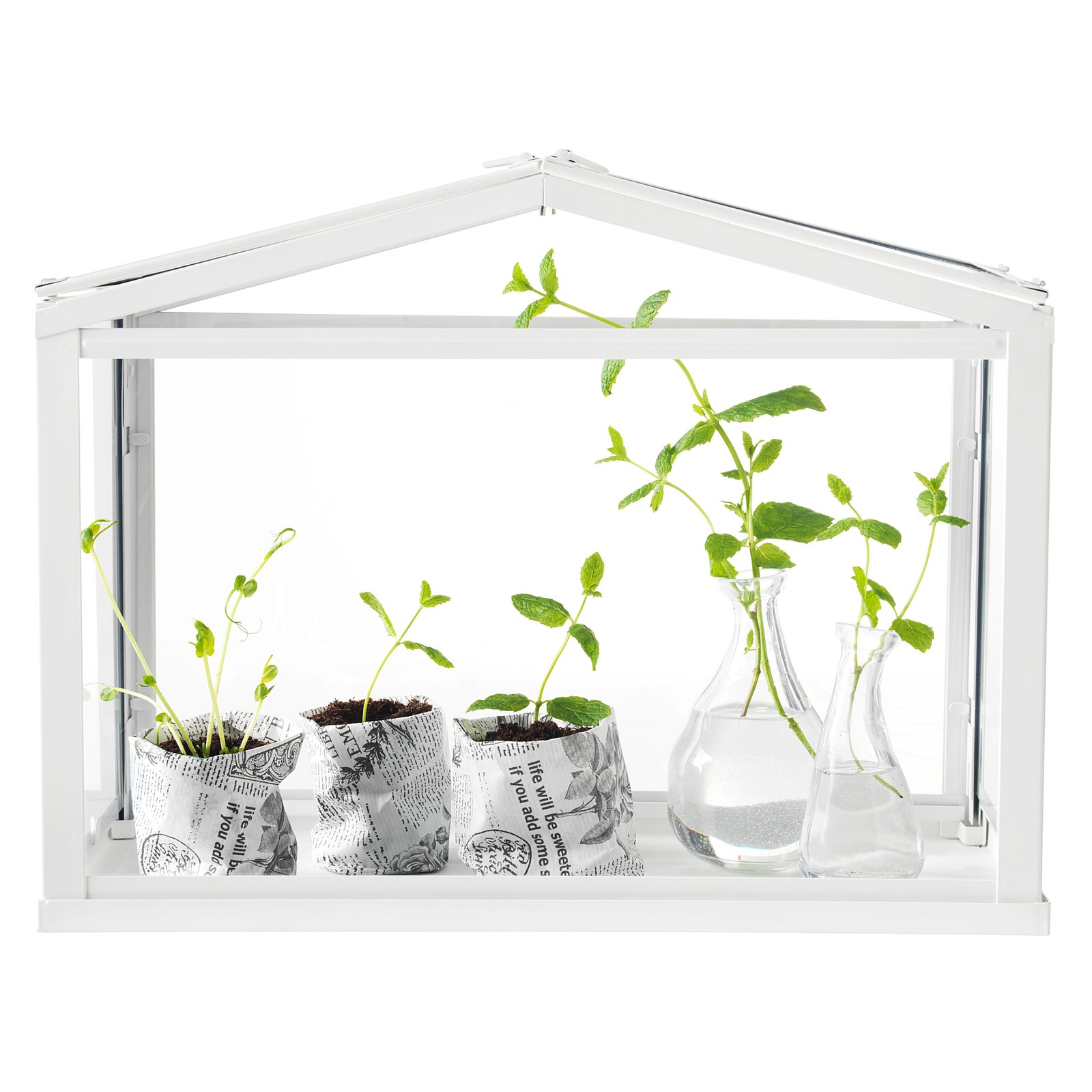 SOCKER Gewächshaus - weiß - IKEA Österreich