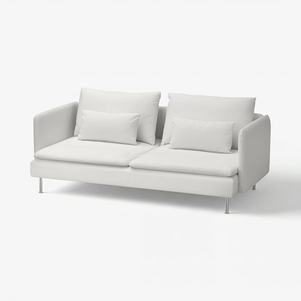 SÖDERHAMN 3er-Sofa, Blekinge weiß