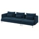 SÖDERHAMN 4er-Sofa, Kelinge dunkelblau