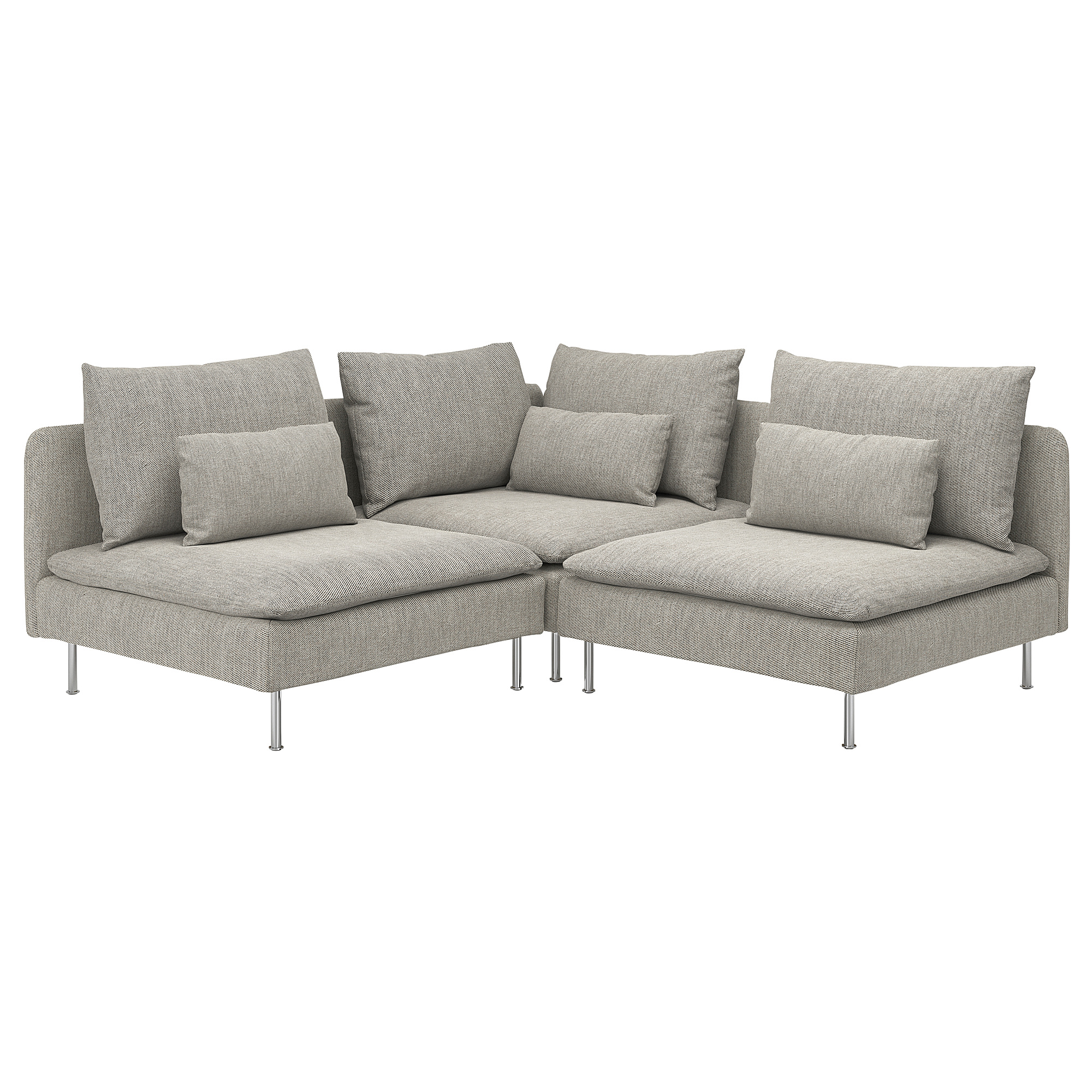 SÖDERHAMN Ecksofa 3-sitzig - Viarp beige/braun - IKEA Österreich