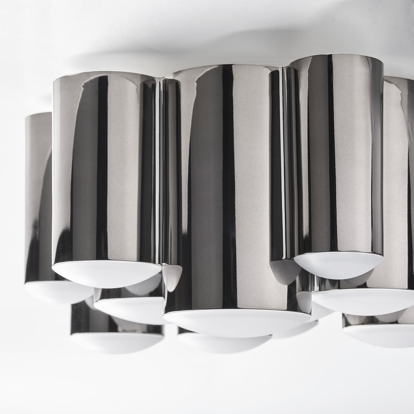 SÖDERSVIK Deckenleuchte, LED, schwarz/verchromt, 21 cm - IKEA Österreich