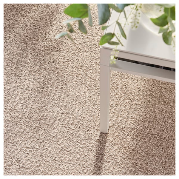 Stoense Teppich Kurzflor Elfenbeinweiss Ikea Osterreich