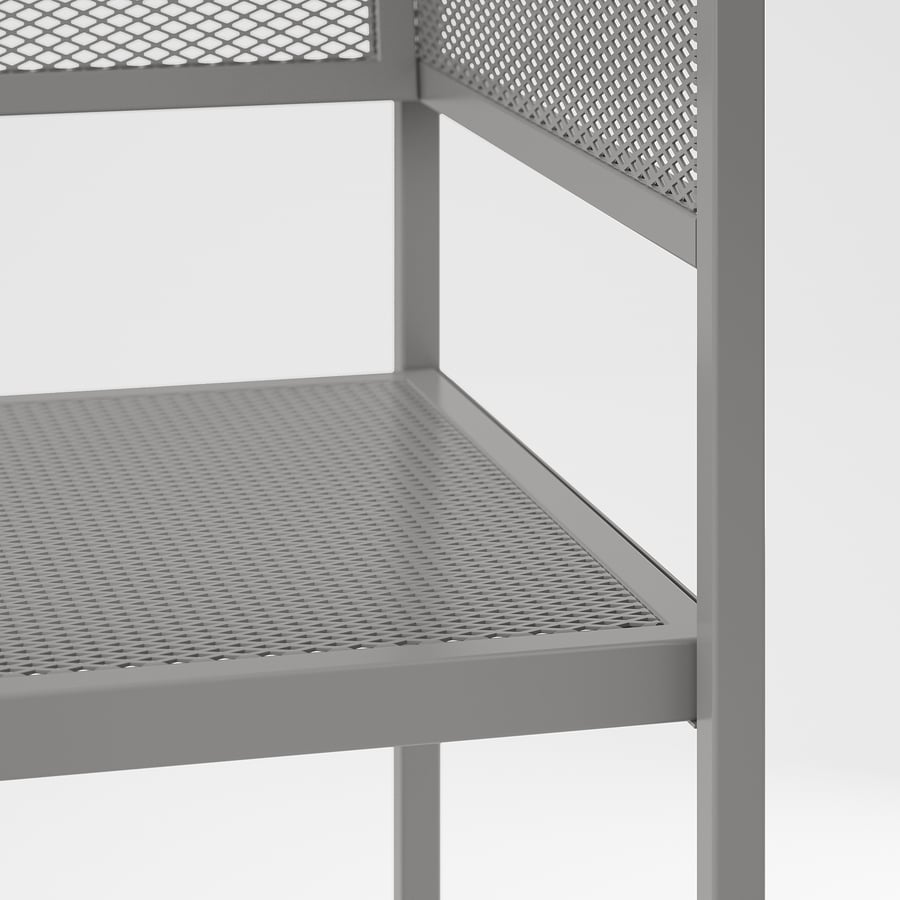 SVANÖ Bank mit Rankgitter, grau, 119x48 cm IKEA Österreich