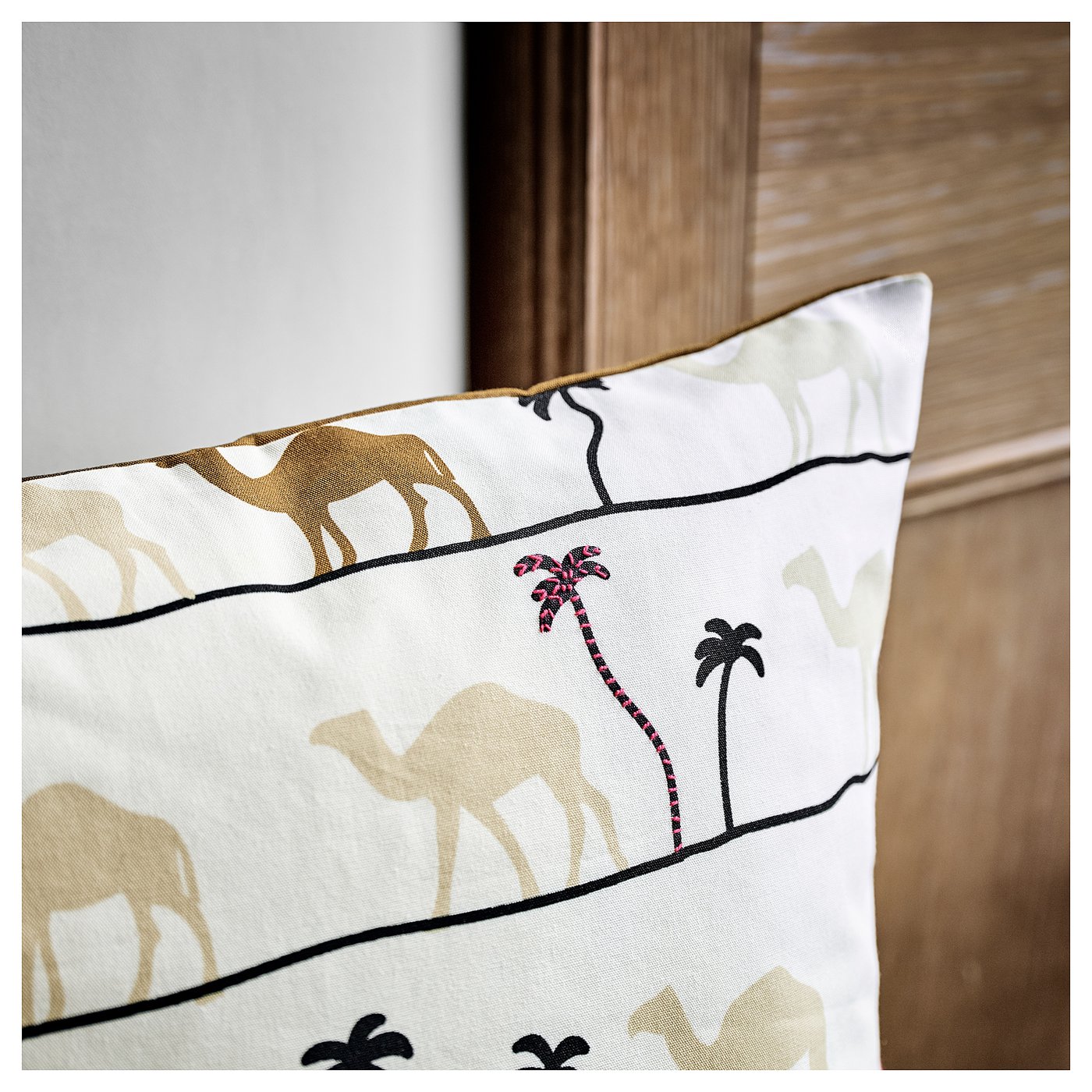 TILLTALANDE Kissenbezug, Kamelmuster/braun, 50x50 cm - IKEA Österreich