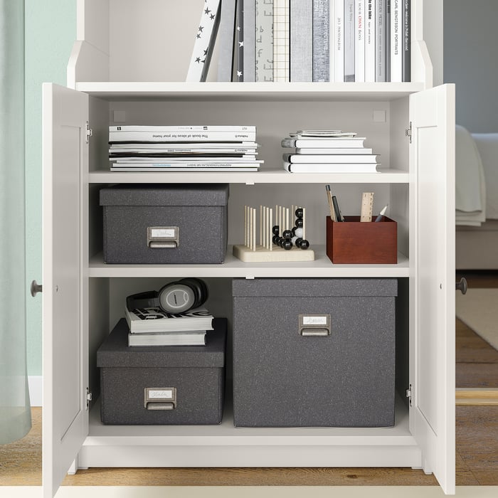 TJOG Kasten mit Deckel, dunkelgrau, 32x31x30 cm - IKEA Österreich