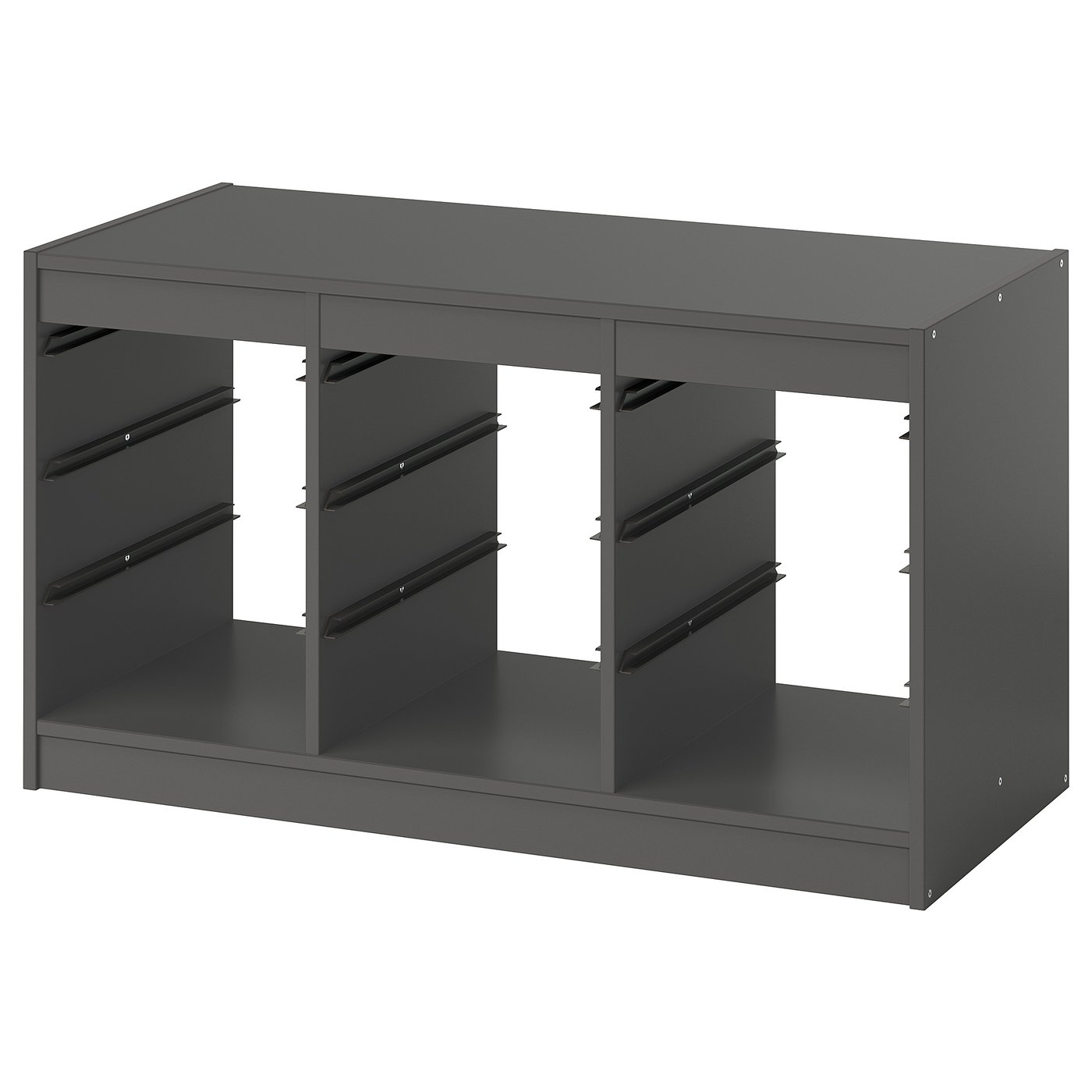TROFAST Regalrahmen - grau 99x44x56 cm