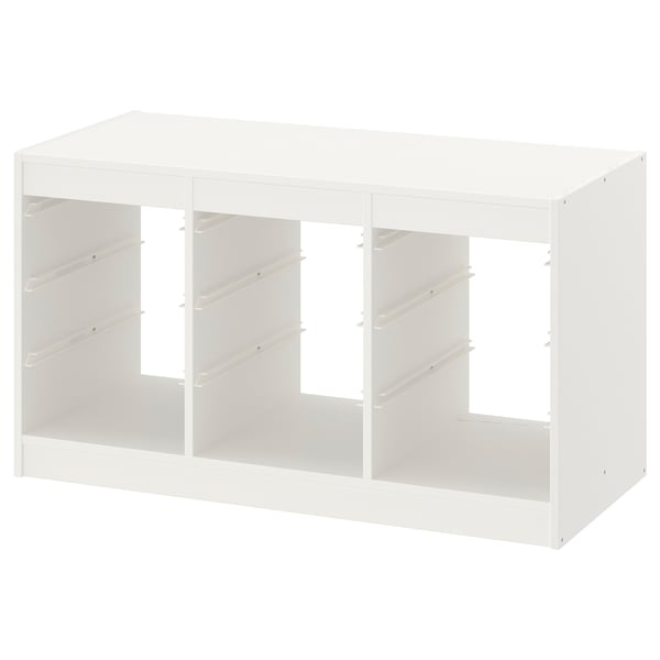 TROFAST Regalrahmen, weiß, 99x44x56 cm