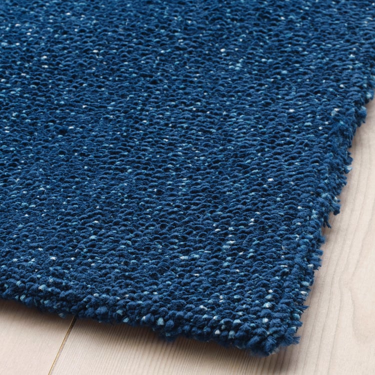 TYVELSE Teppich Kurzflor, dunkelblau, 80x150 cm - IKEA Österreich
