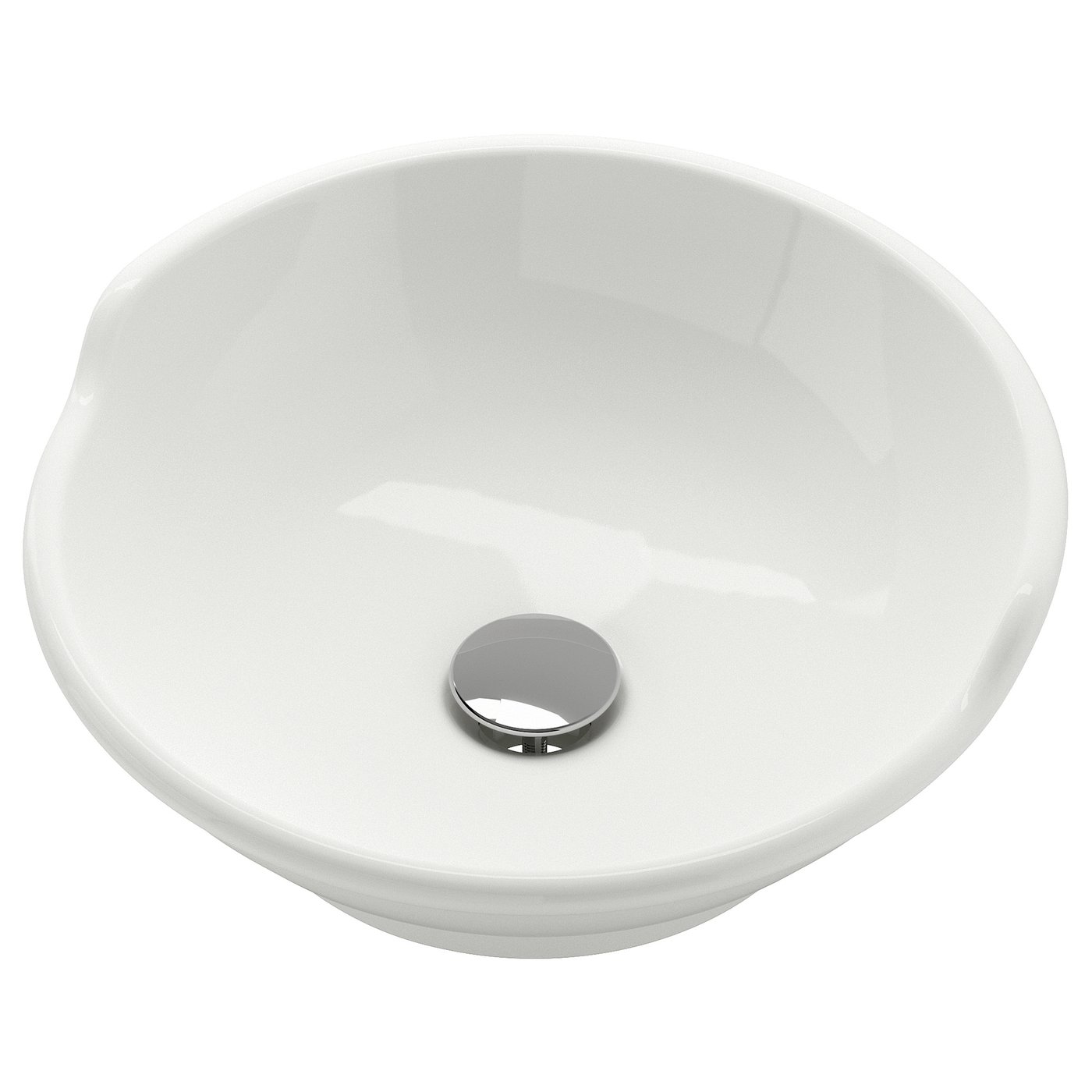 VÄSTERSJÖN Aufsatzwaschbecken - weiß 40 cm