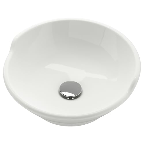VÄSTERSJÖN Aufsatzwaschbecken - weiß 40 cm