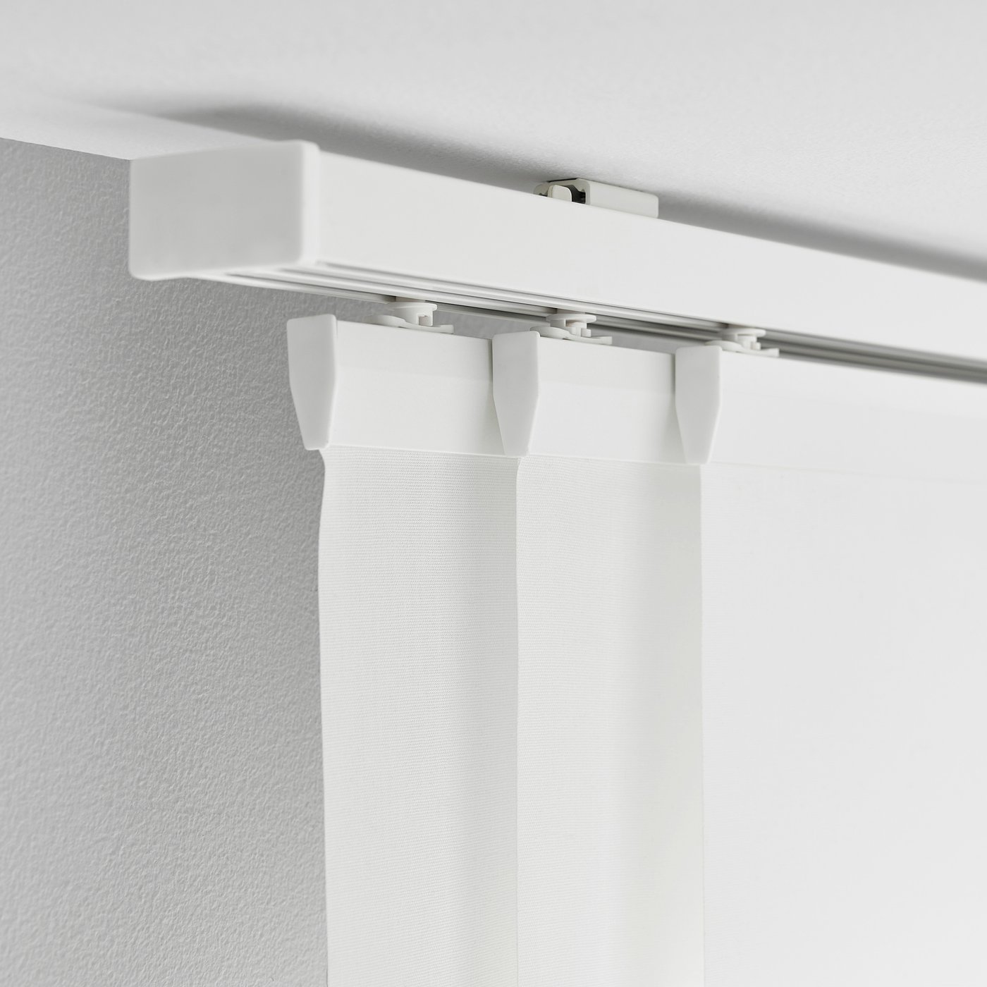 VIDGA Gardinenschiene 3läufig, weiß. Hier bestellen IKEA Österreich