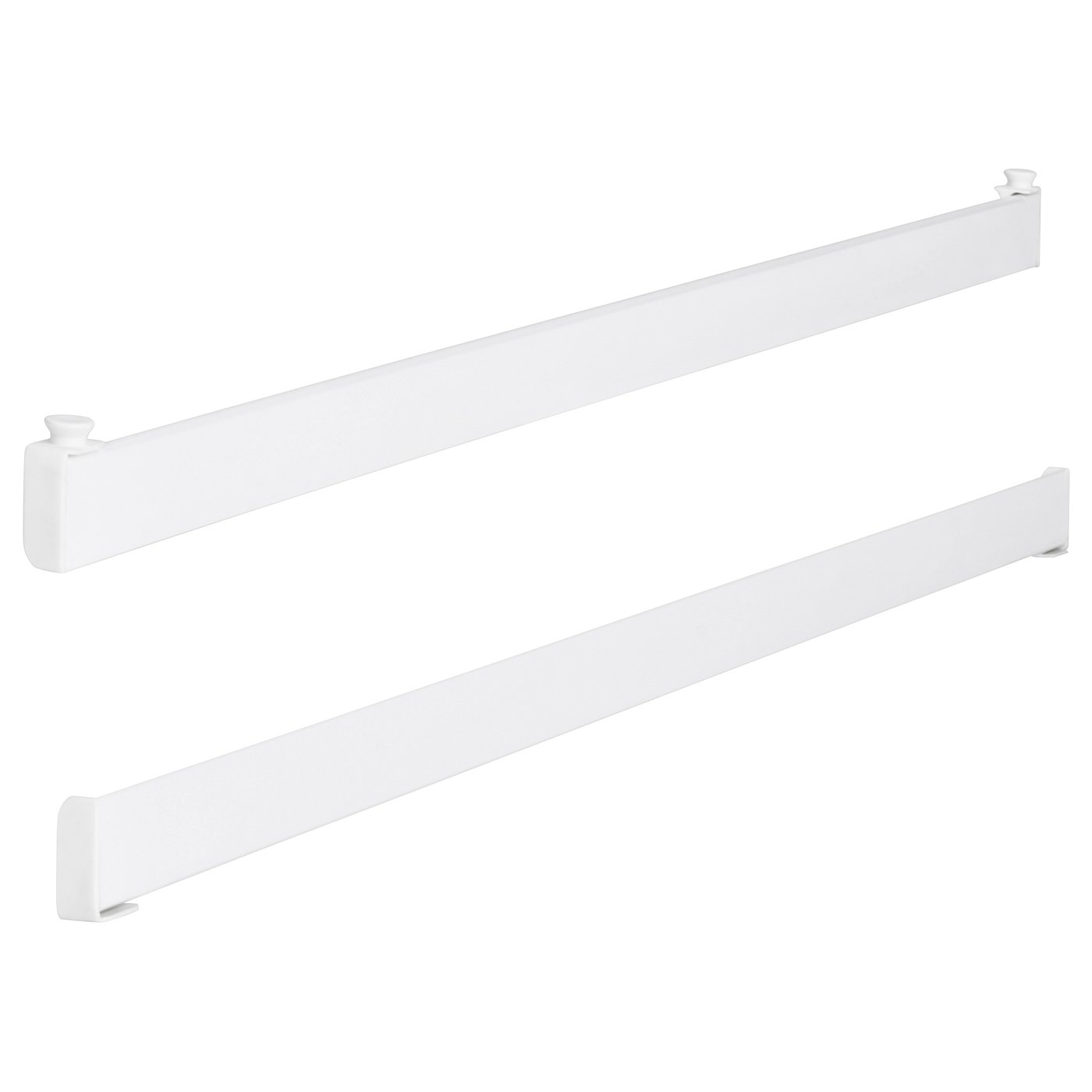 VIDGA Halter für Schiebegardine - weiß 60 cm