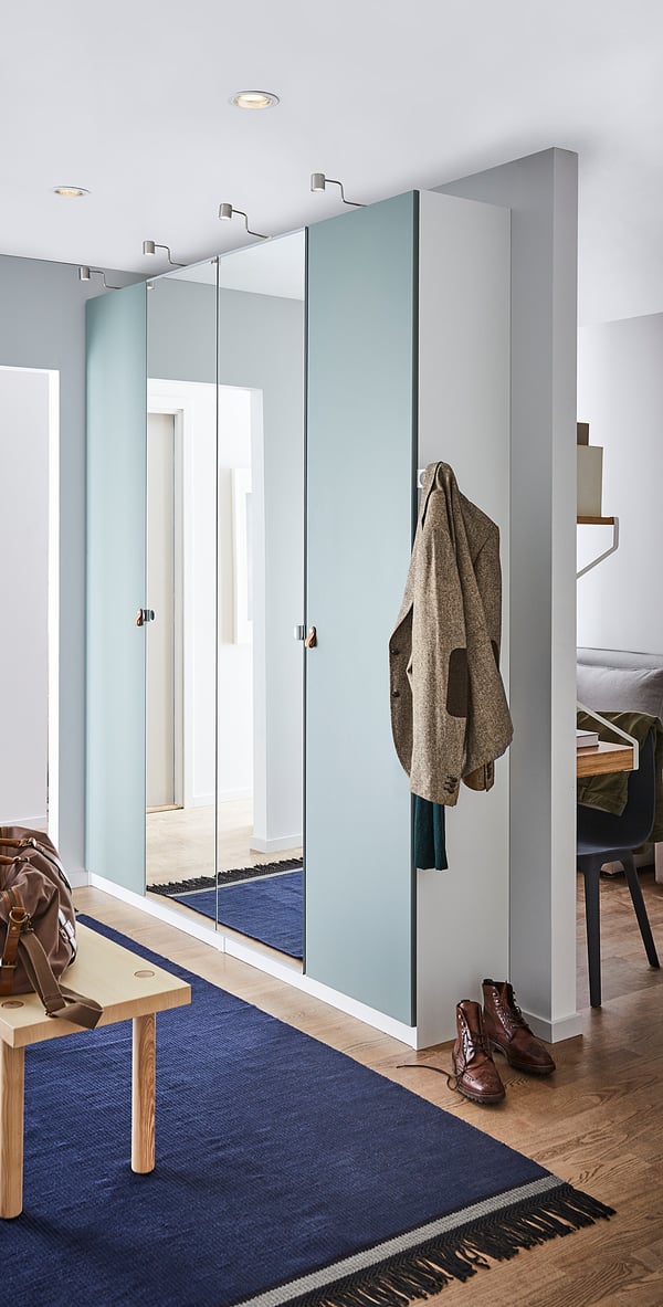 VIKEDAL Tür, Spiegelglas, 50x229 cm - IKEA Österreich