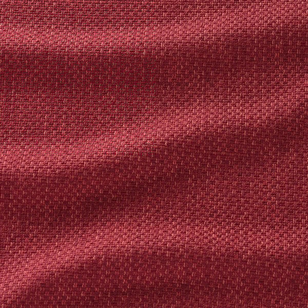 Rote Stoffstruktur, glatt und gleichmäßig, mit hochwertigem Material.