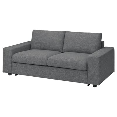 VIMLE graues Stoffsofa mit schickem, modernem Design.