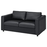 VIMLE 2-Sitzer-Sofa, modernes Leder & Stoff.