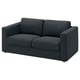 VIMLE 2er-Sofa, Knäbäck anthrazit
