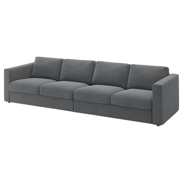 VIMLE 4er-Sofa, Johanneshov dunkelgrau