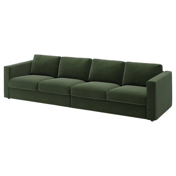 VIMLE 4er-Sofa, Johanneshov dunkelgrün