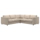 VIMLE Ecksofa, beige. Modernes Design mit weichen Kissen, ideal zum gemütlichen Faulenzen.