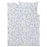 VINTERIBERIS Bettwäsche-Set, 2-teilig, bunt/blau, 140x200/70x90 cm