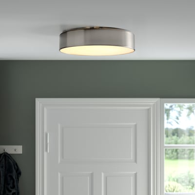 STOFTMOLN Decken-/Wandleuchte, LED, smart kabellos dimmbar/behagliches  Warmweiß weiß, 24 cm - IKEA Österreich