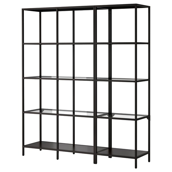 Vittsjo Aufbewahrung Schwarzbraun Glas Ikea Osterreich