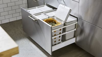 Kitchen cupboard bins