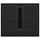 Induction hobs with extractors