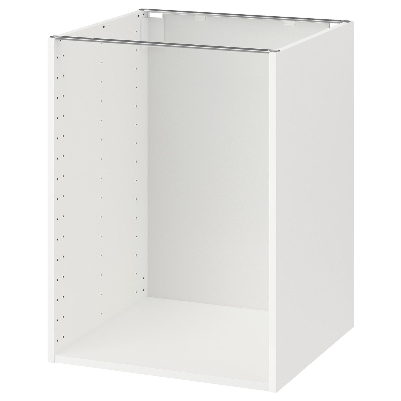 EKET Schrank mit 2 Türen + 1 Boden, weiß, 70x35x70 cm