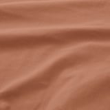 Smooth, reddish-brown bed sheet texture, showcasing soft cotton quality.