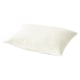 A white, rectangular, soft cotton pillowcase with an envelope closure.