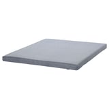 ÅGOTNES grey foam mattress, rectangular, simple, 10cm thick, smooth cover for comfortable sleep.