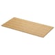 ÅLSKEN bamboo veneer countertop, light brown, rectangular, easy-clean.
