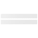AXSTAD, white drawer front - matt plastic foil, soft lines for modern & traditional kitchens