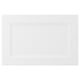 Option: AXSTAD: white matt drawer front with inset panel, use for modern/traditional kitchens.