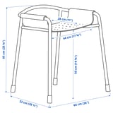 Illustration with measurements for the product: BÄSINGEN.