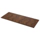 Option: BARKABODA: dark wood chevron-patterned rectangular worktop
