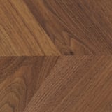 Dark wood chevron-patterned worktop, smooth and polished, showcasing natural grain and rich brown tones.