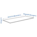 Illustration with measurements for the product: BARKABODA.