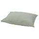 A BERGPALM pillowcase in light green, woven with a classic striped pattern, made from 100% cotton.