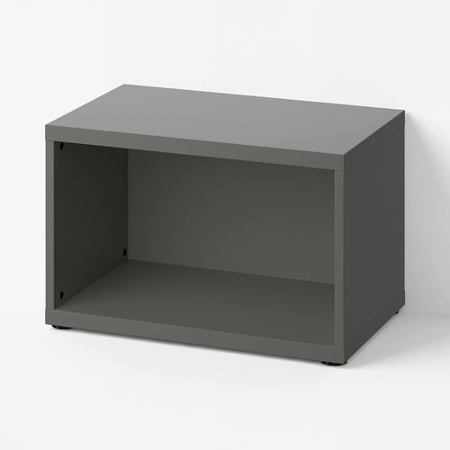 BESTÅ Frame, dark grey, 60x40x38 cm