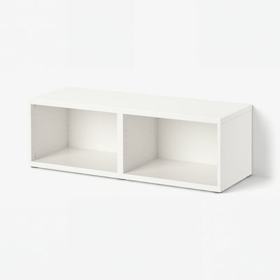 BESTÅ Frame, white, 120x40x38 cm